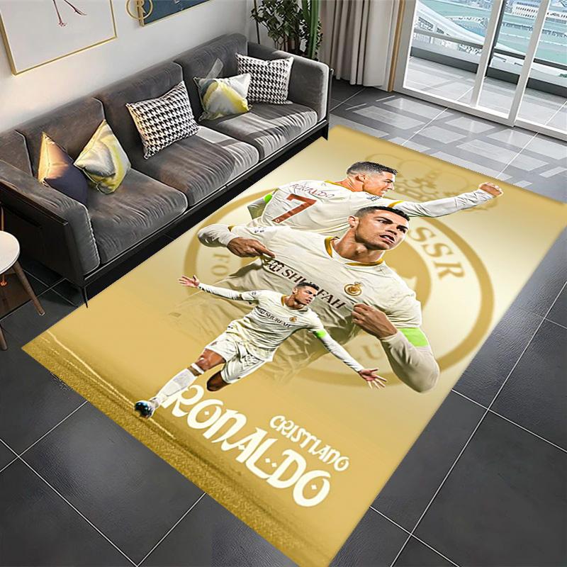 Cristiano Ronaldo's Legacy carpet Living room and bedroom mats printing Protective pad Art Doormat