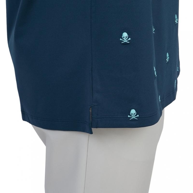 Galleria G Fore Golfwear Мужская футболка с воротником и коротким рукавом Gmp000008 Storm