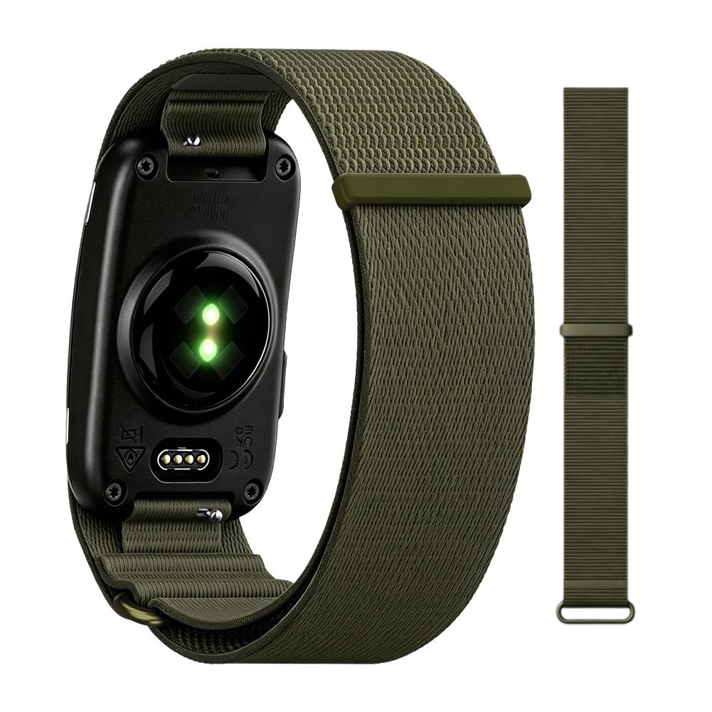 1pcs Nylon Woven Strap for Garmin CIRQA Smart Band Sports Fitness Tracker Adjustable Loop Straps Wristband for Men Women 2026