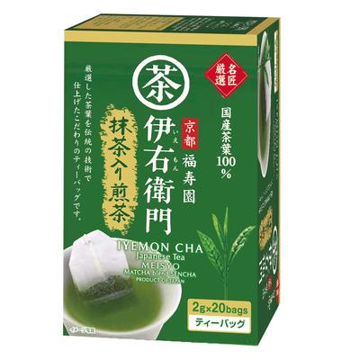 Uji no Tsuyu Iyemon Выбор Мастера Сенча с Матча Чайные пакетики (2г x 20шт) х 2