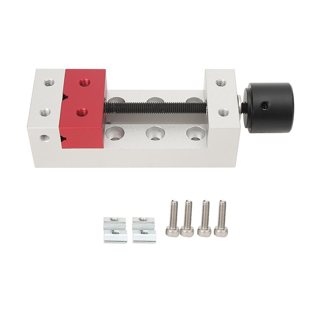 50 мм мини алюминиевый плоский зажим настольный тиски сверлильный станок тиски инструмент для фиксации тисков мини плоский зажим настольный плоский зажим