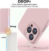 Liquid Silicone Phone Case for Apple IPhone 15 Pro 14 13 11 12 Camear Lens Protection Soft Shockproof Case