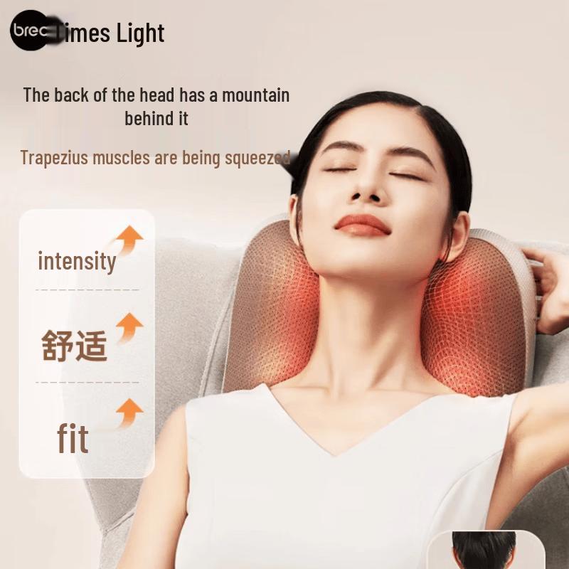 Breo Back2 Multi-Site Kneading & Heat Massage Cushion CN plug (adapter included)