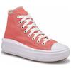 Converse Chuck Taylor All Star Удобные высокие кеды из парусины Унисекс Розовые