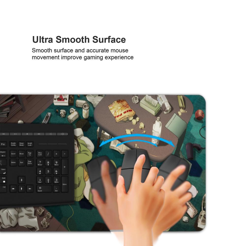 The Masterful Cat Is Depressed Again Today Mousepad Large Gaming Mouse Pad LockEdge Thickened Computer Keyboard Table Desk Mat