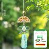 Handmade Dragon Boat Festival Bamboo Wind Chime and Paper Kite Bell Pendant Kit