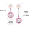 Lancardo Nurse Nurse Pocket Pocket Save Nursery Pink Watch, Watch, Watch, Watch, Силикон, Съемный, Растягивающийся, Мужской, Женский, Милый, Lifes,