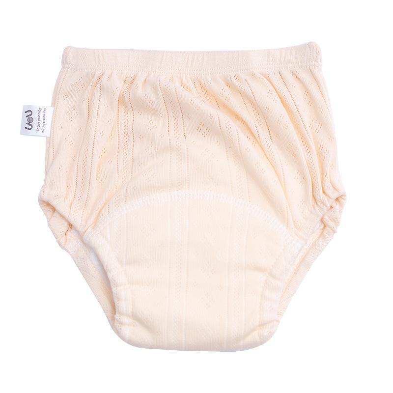 Newborn Training Pants Baby Shorts Solid Color Washable Underwear Boy Girl Cloth Diaper Reusable Nappies Infant Panties