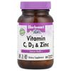 Vitamin C, D3 and Zinc, 50 Veggie Capsules