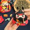 Dragon Boat Festival Sachet Perfume Bag Handmade Embroider DIY Material Package Making God of Wealth Bunny Homemade Creative Small Pendant