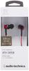Audio-Technica ATH-CKR30 RD Wired In-Ear Earphones, SoundReality, Red