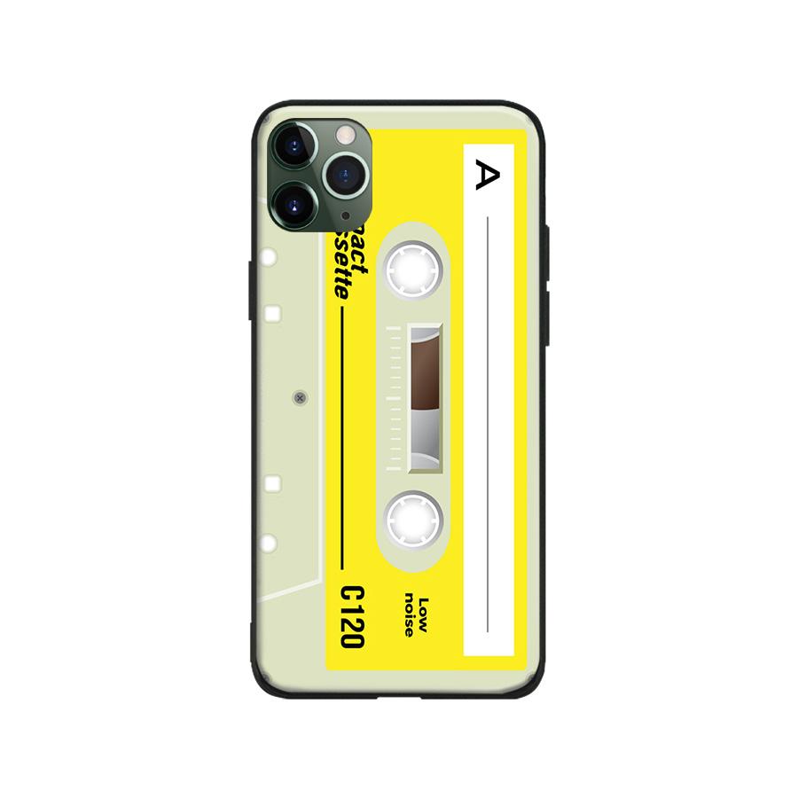 Retro Audio Cassette Vintage 80s Style Soft Silicone Phone Case Cover Shell For iPhone 6s 7 8 Plus X XR XS 11 12 13 Mini Pro Max