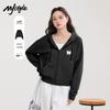 MJ STYLE Women's Casual Raglan Hooded Sweatshirt