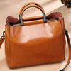 2024 Spring Women's Genuine Cowhide Handbags - Multifunctional, Large, Simple & Fashionable
