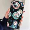 D-Russian Dolls Matryoshka Phone Case For iPhone 17 16 15 14 13 12 Max Plus Silicone Black Cover