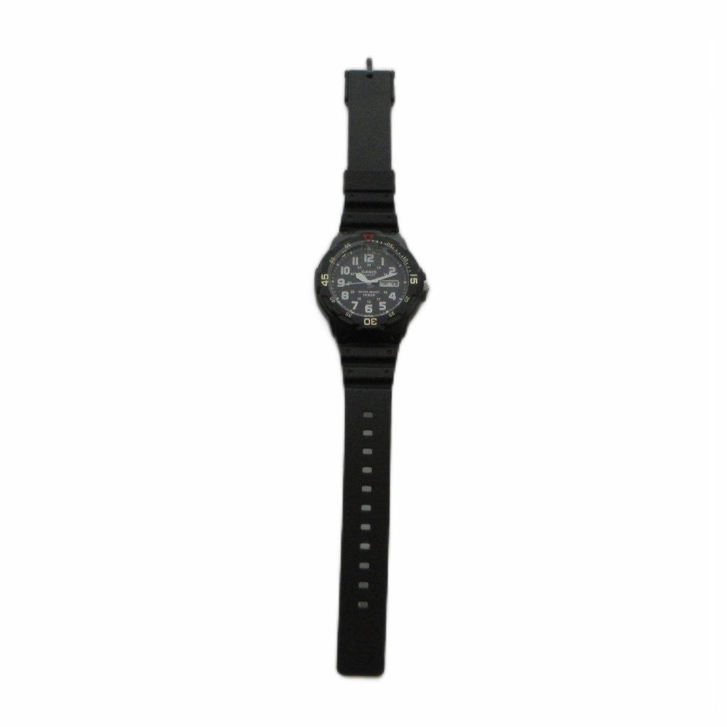 Casio Кварц Черный с Часами MRW-200H, Циферблат, Календарь, Черный, Мужские GY18 /MQ