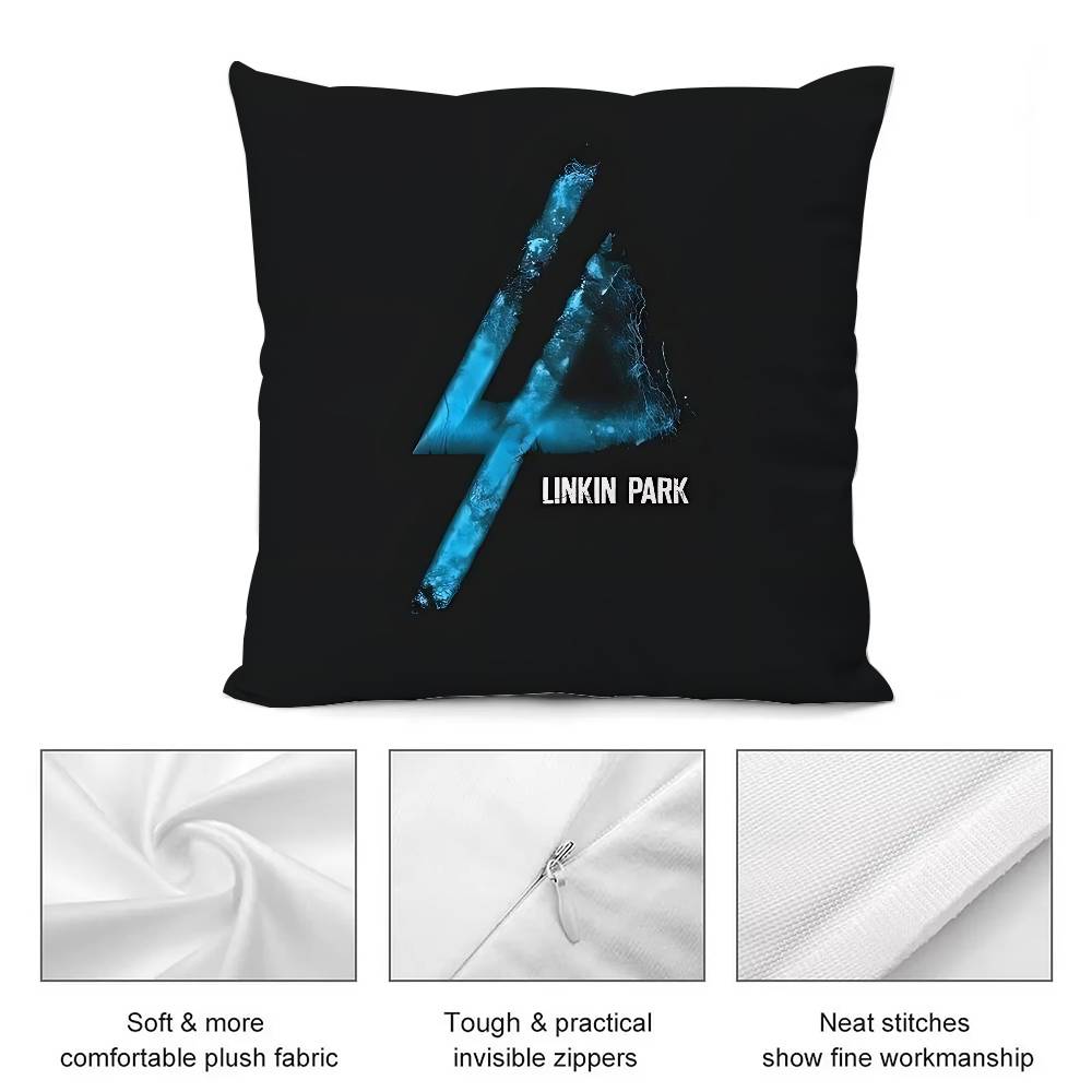 Наволочка L-Linkin P-ParkS Чехол для декоративной подушки Скандинавский Винтажный Стиль Чехлы для подушек Домашняя Гостиная Диван Сиденье Декор