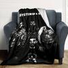 1pc System of a Down Soft Flannel All Season Throw for Home, Office, Outdoor UseDurable Comfort Soft Warm Throw for Home