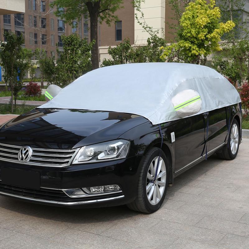 Автомобильный передний солнцезащитный козырек с теплоизоляцией, полузащитный козырек для зонта