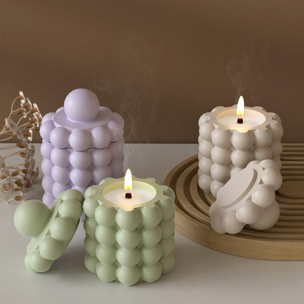 Силиконовые декоративные формы для банок, круглые формы для хранения коробок, силиконовая текстура для создания отличительного держателя для ручек