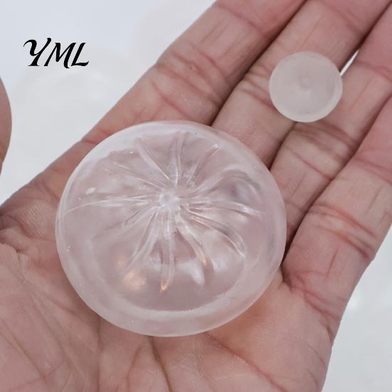 Dumpling Squeeze Toy Making Kit DIY Skin, Fillable Empty Ball Skin with Anxiety Relief Toys Stopper, Simulated Bun Supplies Focus Improvement Fidget