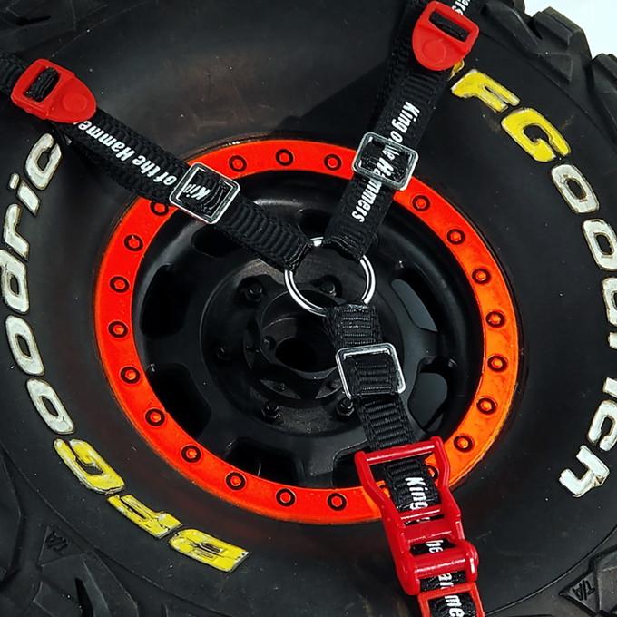 Ремень для крепления запасного колеса RC для 1/10 TRX-4 Axial 90048 радиоуправляемая скалолазная машина