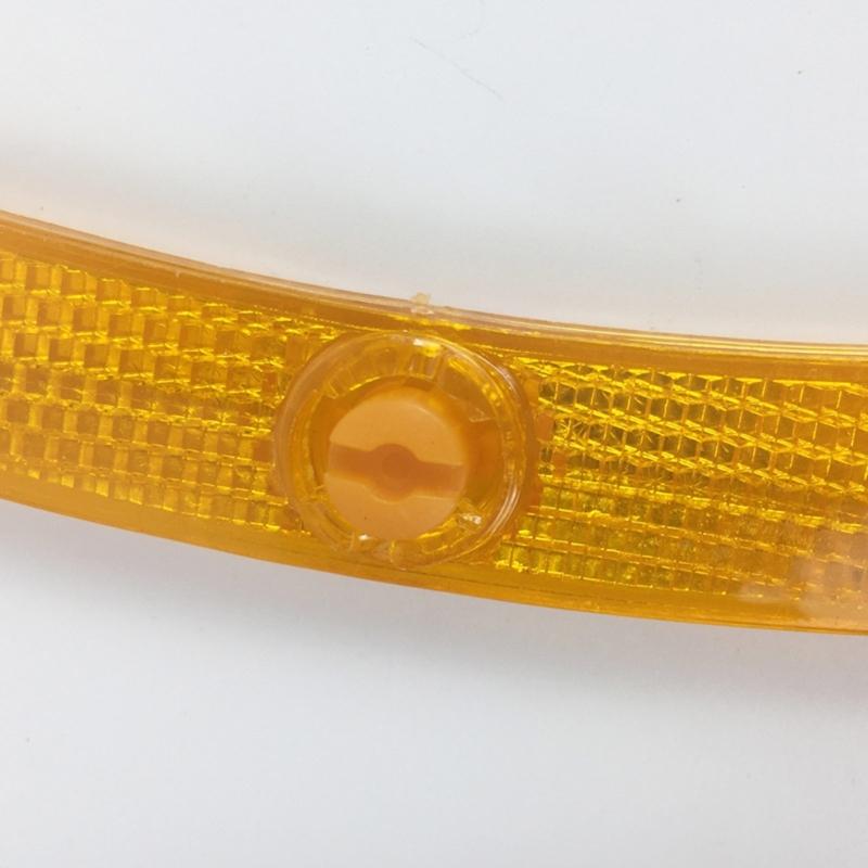 8 шт. Водонепроницаемые Велосипеды Предупреждающие Светоотражатели Безопасности Светоотражатели Спиц Колес Велосипедов