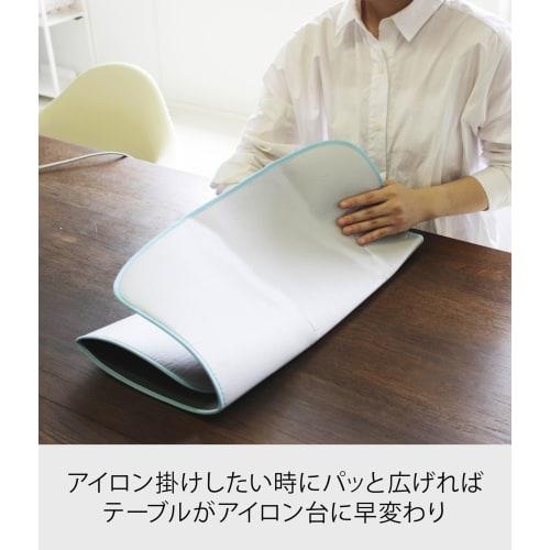 Yamazaki Ironing Mat, Aluminum, Approx. W72 x D48 x H0cm, Aluminum Coated, Compact Storage, Ironing Mat, 1649