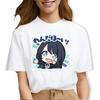 Camisetas Ado T Shirt Polyester Short Sleeve Popular Anime Shirt Unisex Kawaii Cute Cool Cartoon Classic Streetwear Tops