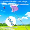 Stainless Steel Dip Net Fishing Nets Pocket Fish Dip Net Poles Fishing Telescopic Pole Net Head Fishing Gear Supply
