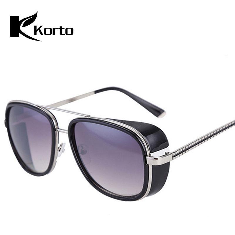 Железный человек, уличные солнцезащитные очки Mannen Tony Stark Zonnebril, солнцезащитные очки в стиле панк, очки для мужчин и женщин ручной работы