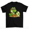 Футболка Baby Yoshi Унисекс Взрослая Смешные Размеры Labubu Уродливые Видеоигры NES SNES Новая