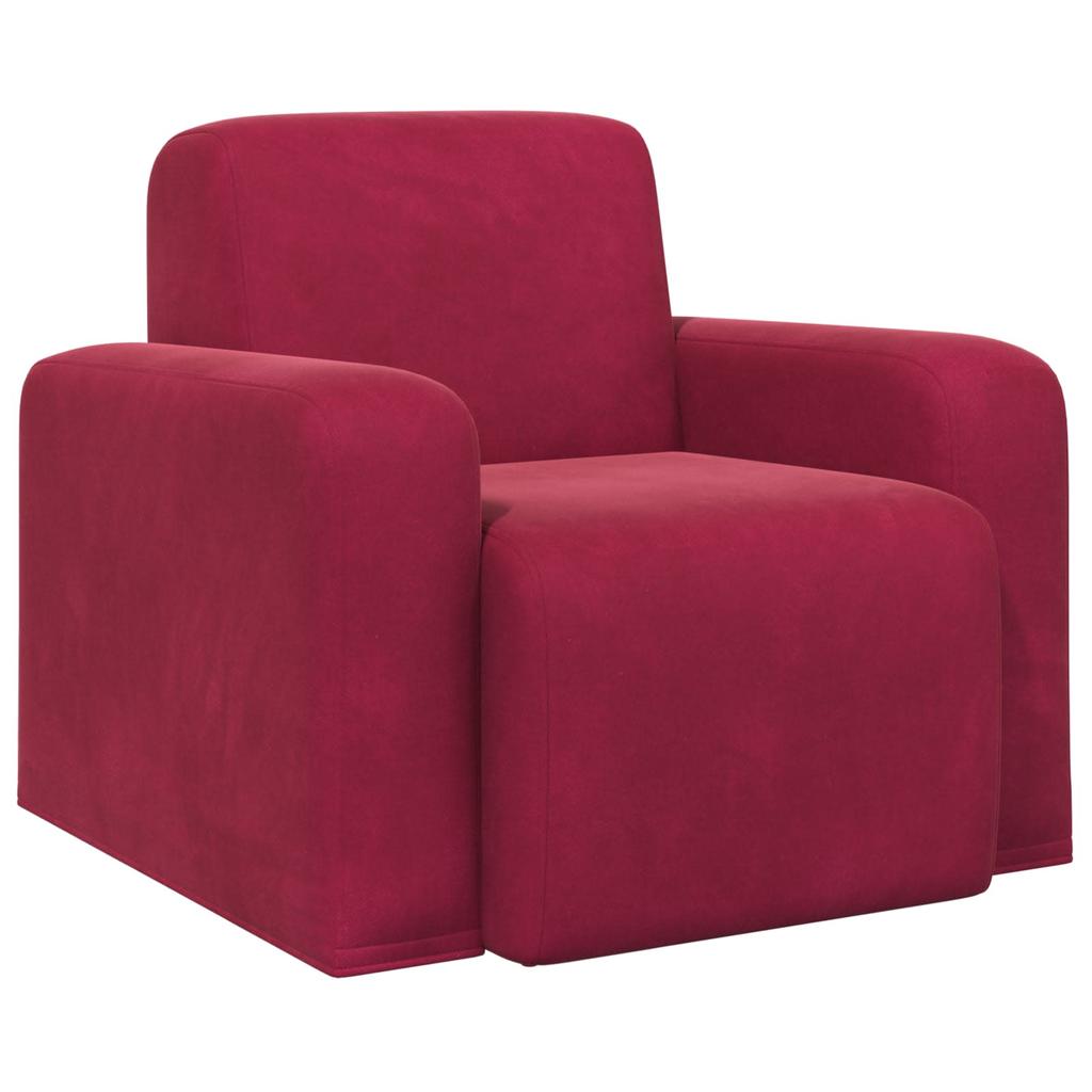 Armchair Wine Red Velvet