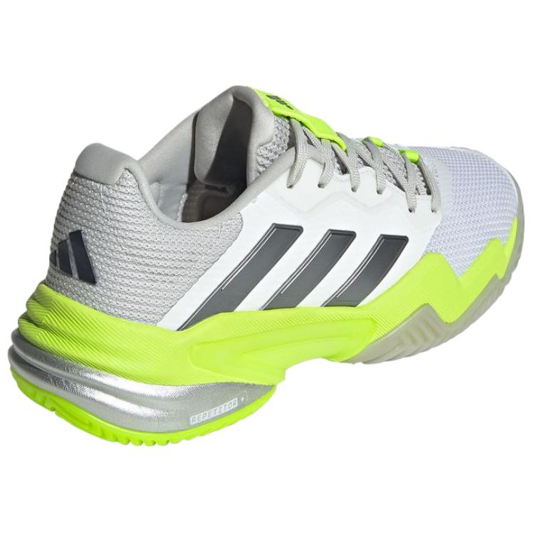 Adidas Barricade 13 Comfortable Versatile Shock Absorbing Durable Low Top Tennis Shoes Women Sneakers Gray Green IH0514