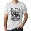 Homme Graphique 1999 Aged To Perfection T-Shirt - Cadeau Danniversaire Pour 20 Ans