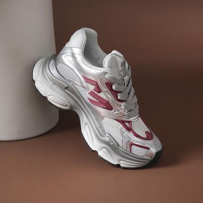 Невидимое увеличение роста 8 см модные кроссовки на толстой подошве с сеткой увеличение роста маленькие белые туфли спортивная повседневная обувь