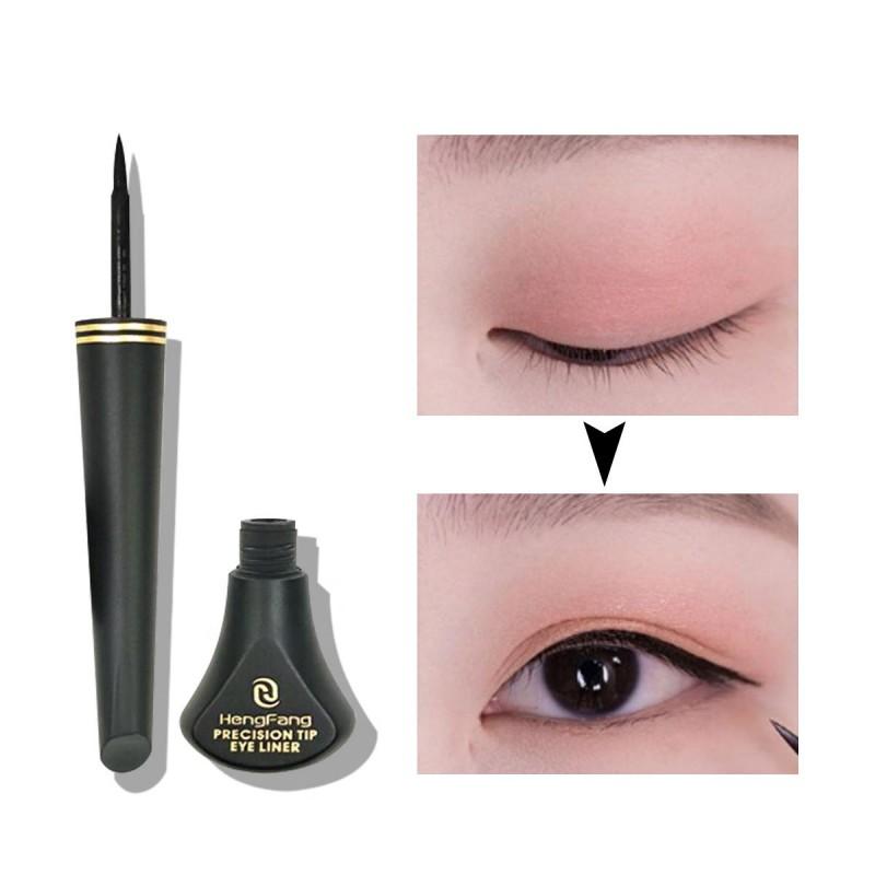 Красота Макияж Черная подводка для глаз Водостойкая долговечная женская жидкая подводка для глаз Карандаш