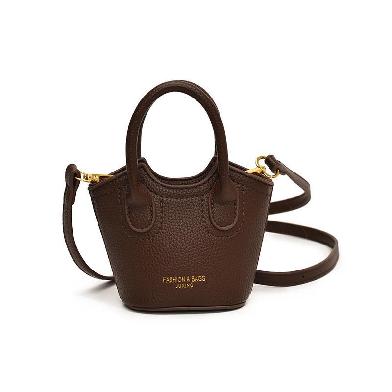 Шикарная мини-сумка-ведро из искусственной кожи для детей в восхитительных цветах для прогулок и на каждый день