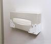 Decore Corporation Cat Deco Kitchen Wrap Tissue D13 & Holder, White, Size Approx. W5.8 H6.5 SL-38458