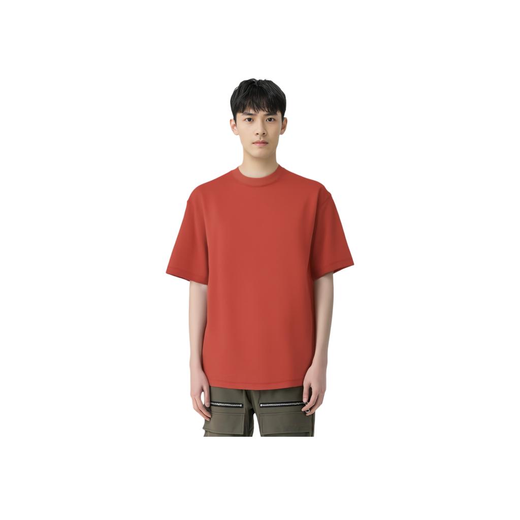 Nike Wool Classic Solid Color Round Neck Drop Shoulder Short Sleeve T-Shirt Unisex Tops FV4889-641
