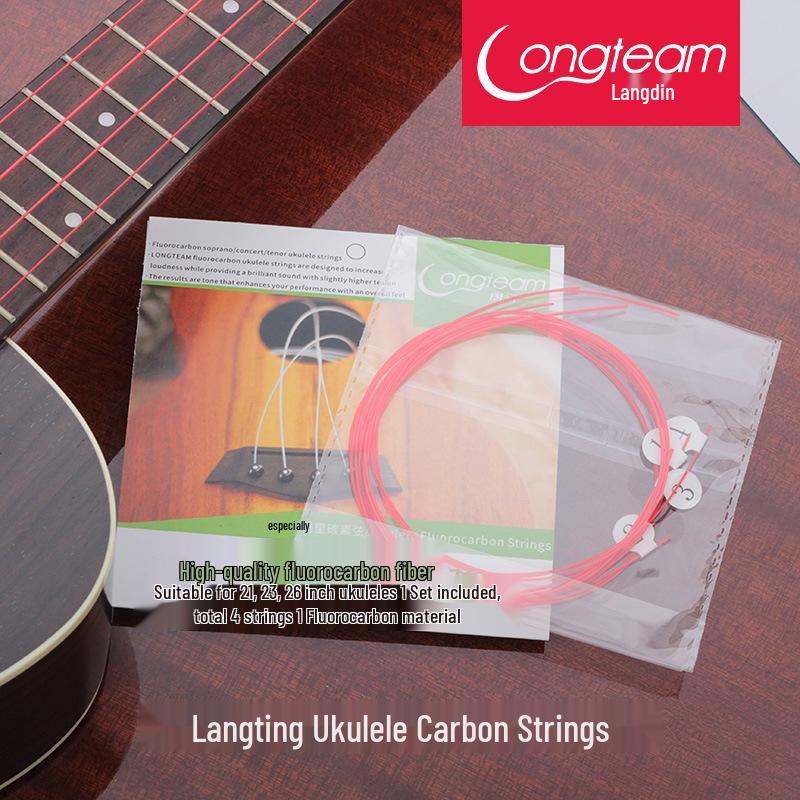 Langting Carbon Fiber Ukulele Strings Set for 21/23/26 Inch Ukuleles