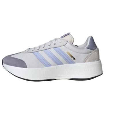 Originals City Rnr Удобные Простые Нескользящие Износостойкие Низкие Повседневные Кроссовки Женские серые JQ5149