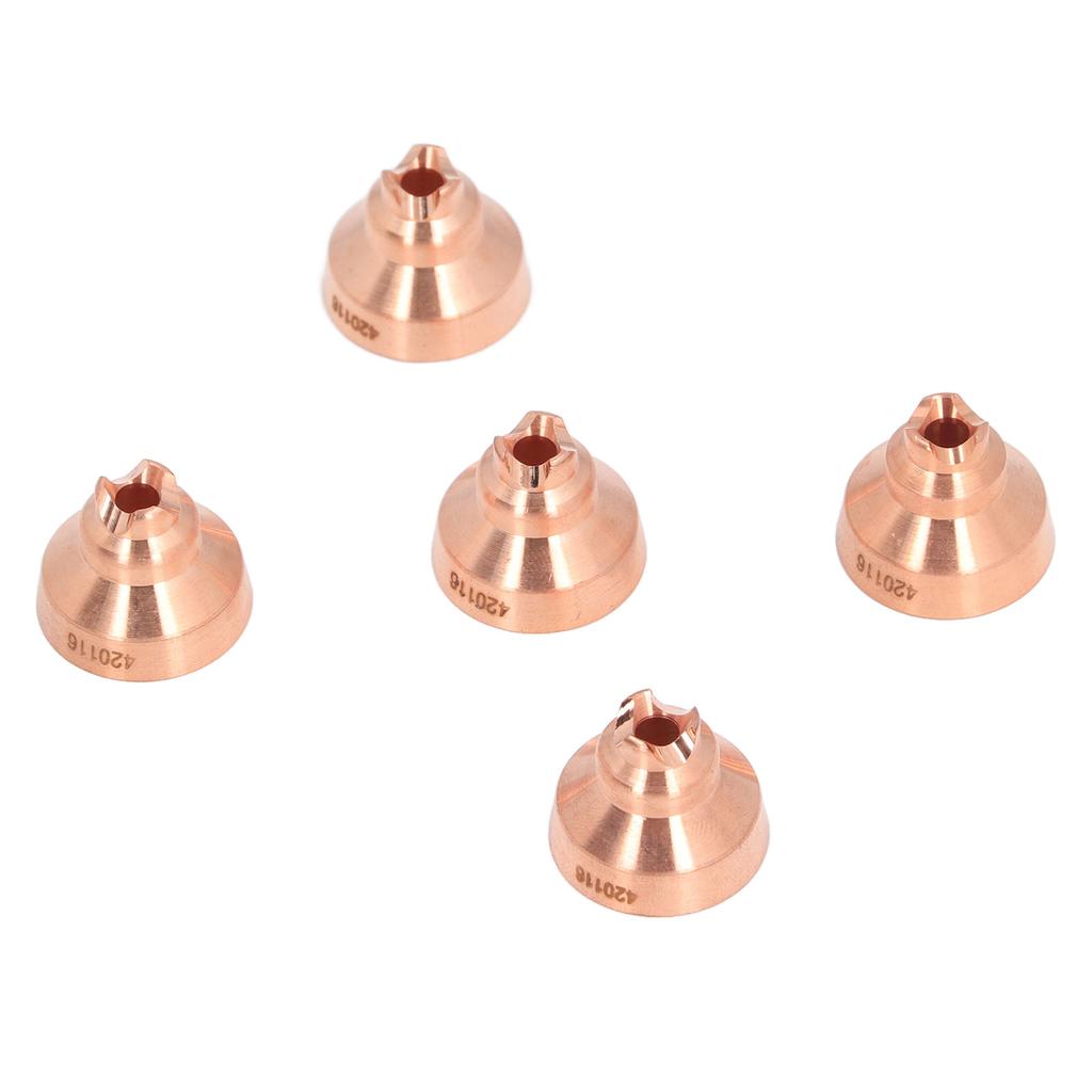 5PCS Consumables Tip Shield Brass Hand Drag Cutting Torch Shield for PMX 30XP Consumables
