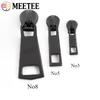 Meetee 5/10 шт. №3 №5 №8 Металлический бегунок для молнии Швейные молнии Ползунок для одежды Сумки Карманные молнии Ремонт DIY Аппаратные аксессуары