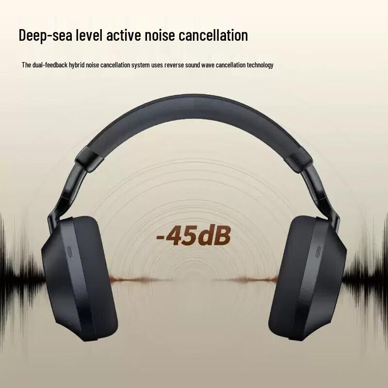 SOMIC Air One Wireless Bluetooth Noise-Cancelling Over-Ear Headphones