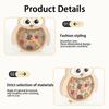 Wooden Ornaments With LED Light Squirrels Owls Hedgehogs Shape Carving Art Crafts Desktop Decoration For Thanksgiving Harvest Festival