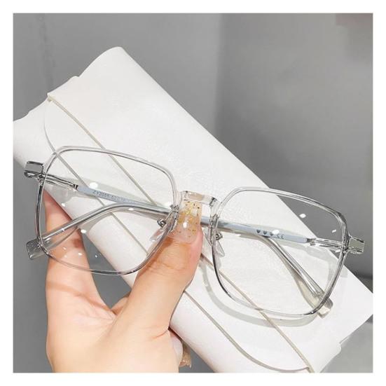 Очки с блокировкой синего света, унисекс, большая оправа, четкий обзор, прочные шарниры, прозрачные с полями, защита глаз, прозрачные очки с синим светом