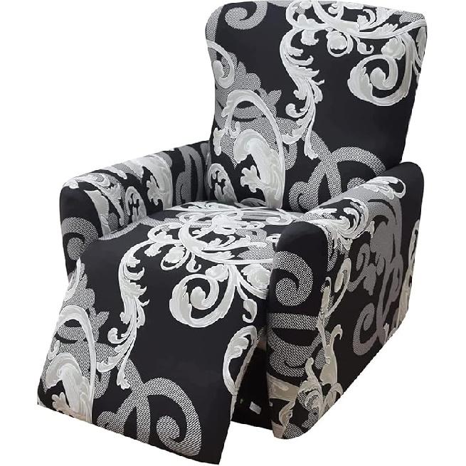 Эластичный чехол для кресла-реклайнера, Принтованные чехлы для кресла, Чехол для дивана-реклайнера, Нескользящий облегающий защитный чехол для мебели, для гостиной, спальни, дома, M