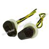 waase LED Flush Mount Turn Signal Indicator Light Blinker For Yamaha YZF R1 R6 R6S R3 FZ1S FAZER 1000 TMAX XP500 FZ8 FZ1 FZ10