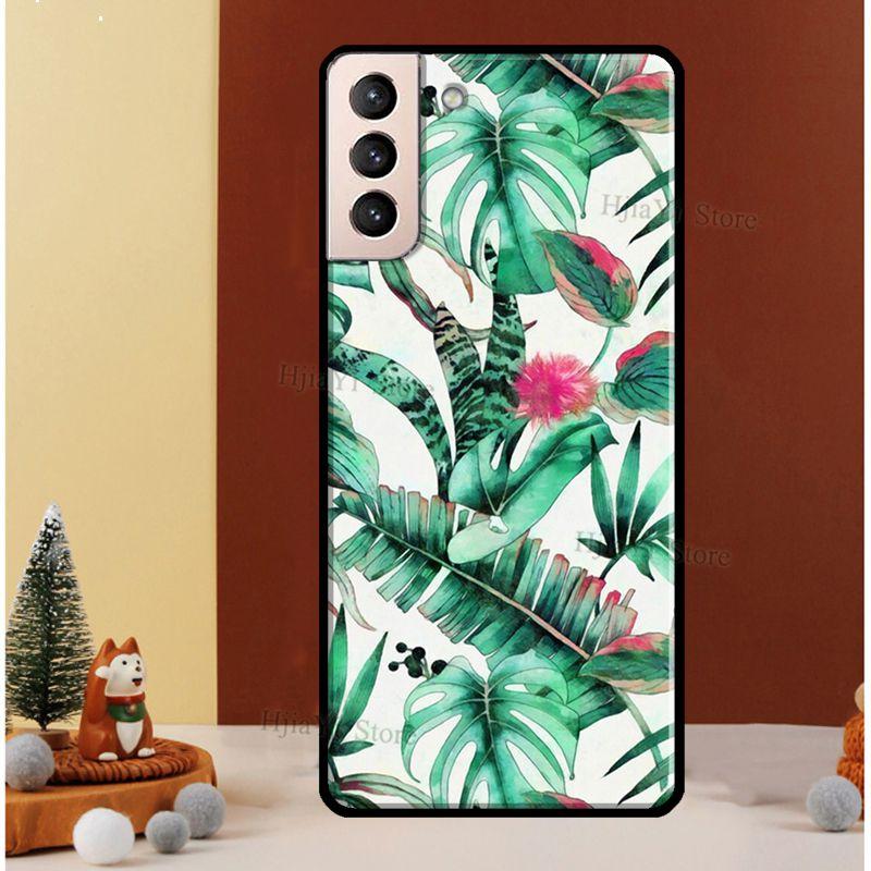 Чехол для телефона «Тропический рай» с гавайским цветком для Samsung Galaxy S21 S20 FE S8 S9 S10 Note 10 Plus Note 20 S22 Ultra Cover